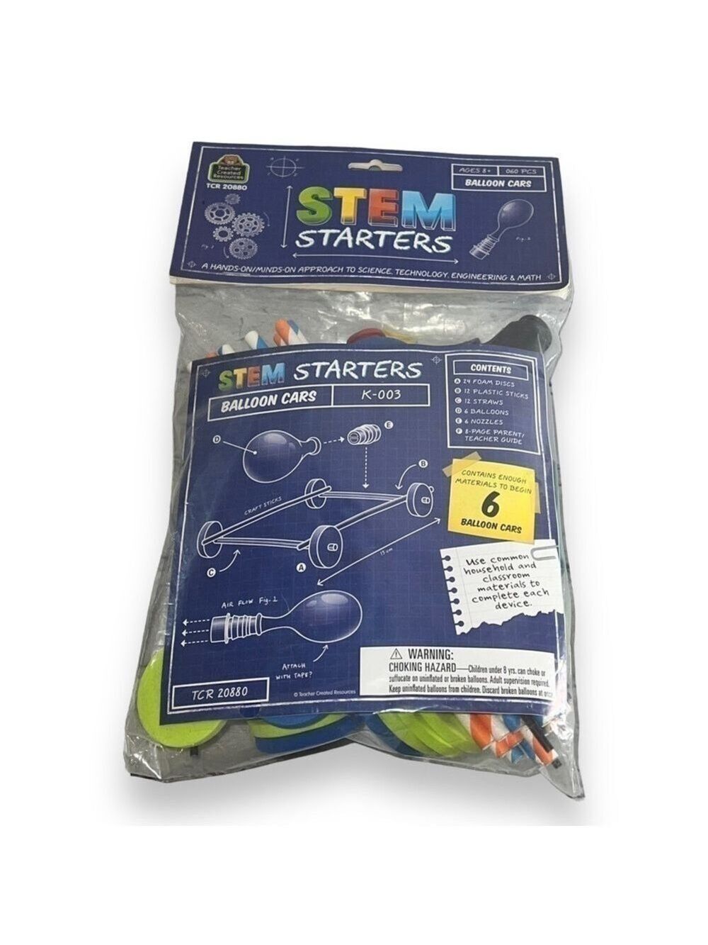 Teacher Created Resources STEM Starters: Balloon Cars